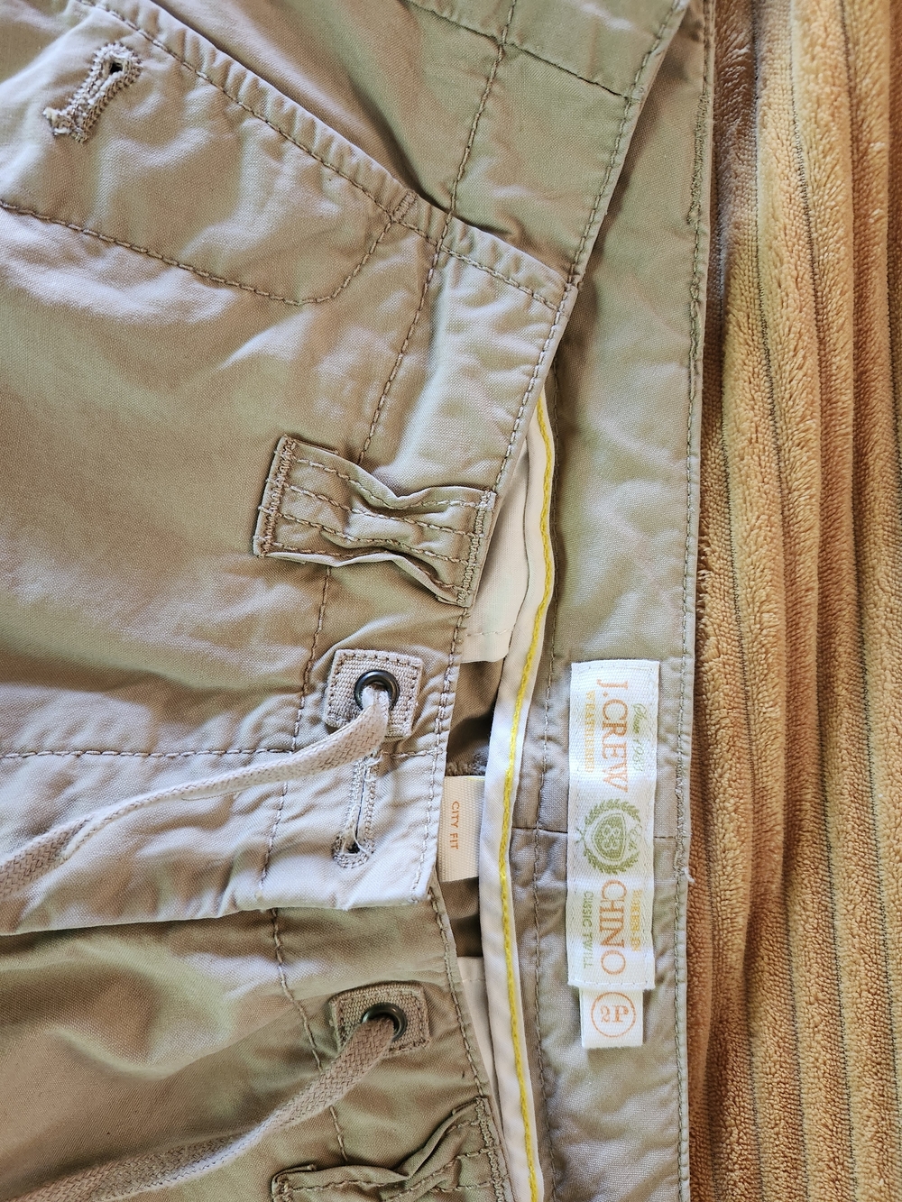 J. Crew Light Khaki Cotton Chino Shorts